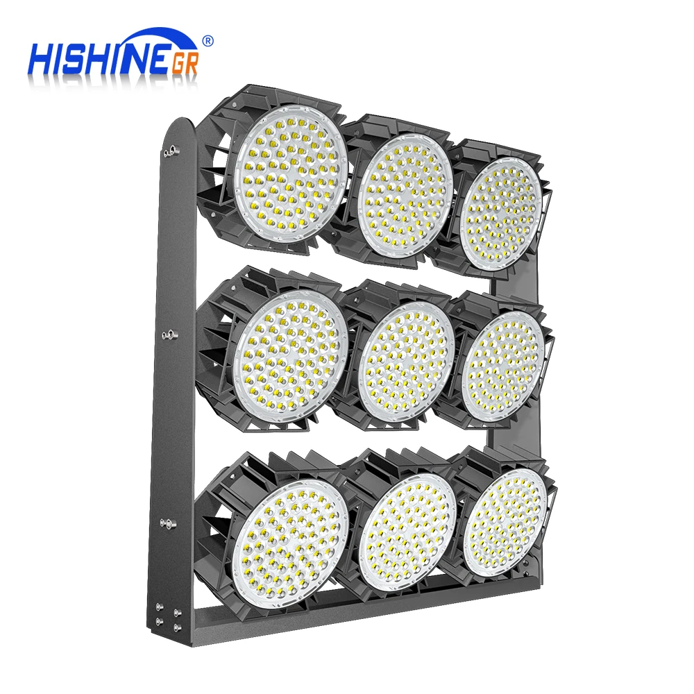 Hishine high macht light Наружное водонепроницаемое освещение футбольного поля со светодиодным проектором мощностью 1000 Вт 4