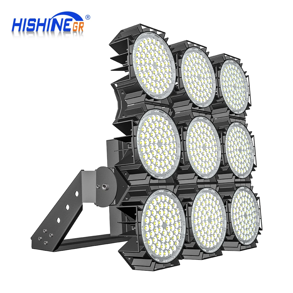 Hishine high macht light Наружное водонепроницаемое освещение футбольного поля со светодиодным проектором мощностью 1000 Вт 5