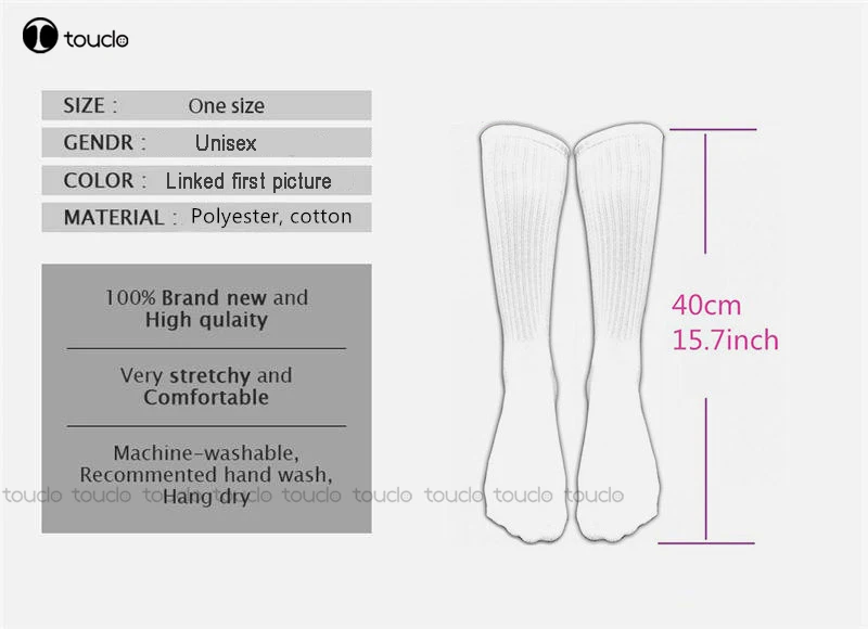 Милый узор из семи гномов! Носки Носки для софтбола Персонализированные Пользовательские носки унисекс для взрослых подростков и молодежи с цифровой печатью 360 ° Забавный носок 4