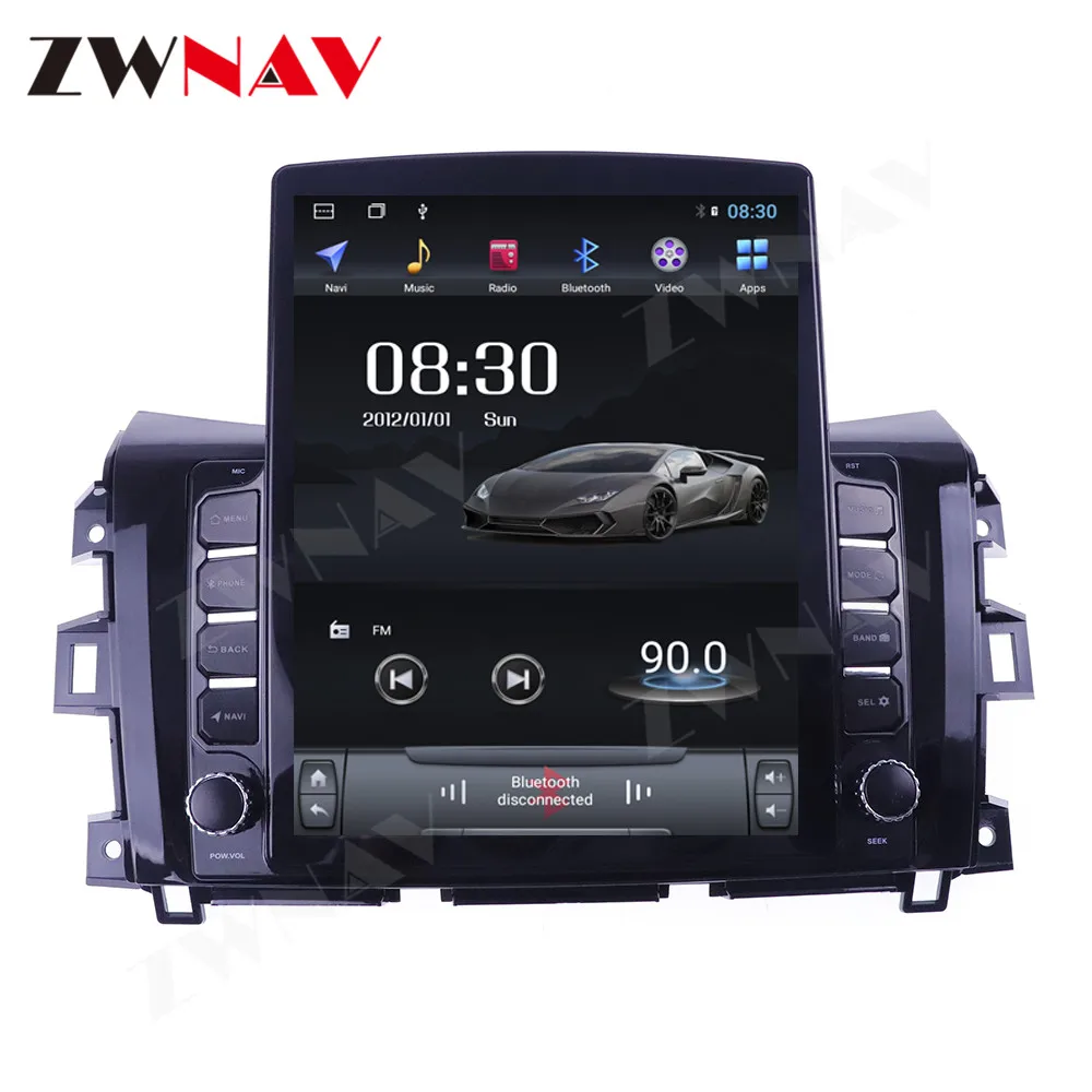 Android10.0 6 + 128 ГБ Для Nissan Navara 2013-2018 IPS Приемник с Сенсорным экраном Автомобильный Мультимедийный Радиоплеер GPS Навигация DSP Carplay 2