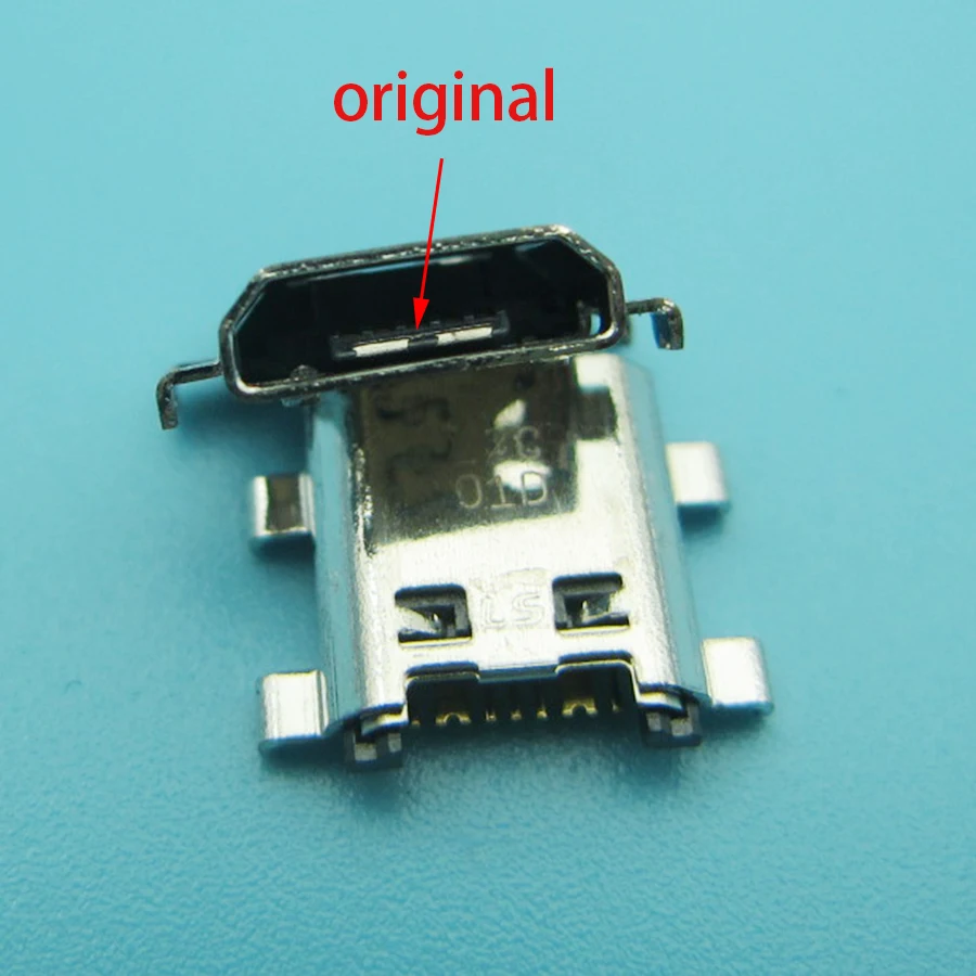 100шт Micro USB 7pin Разъем мобильного зарядного порта задняя заглушка для Samsung I8262 J5 Prime On5 G5700 J7 Prime G6100 G530 G532 0