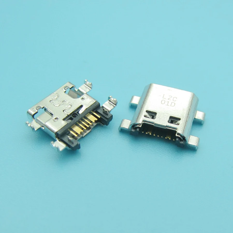 100шт Micro USB 7pin Разъем мобильного зарядного порта задняя заглушка для Samsung I8262 J5 Prime On5 G5700 J7 Prime G6100 G530 G532 1