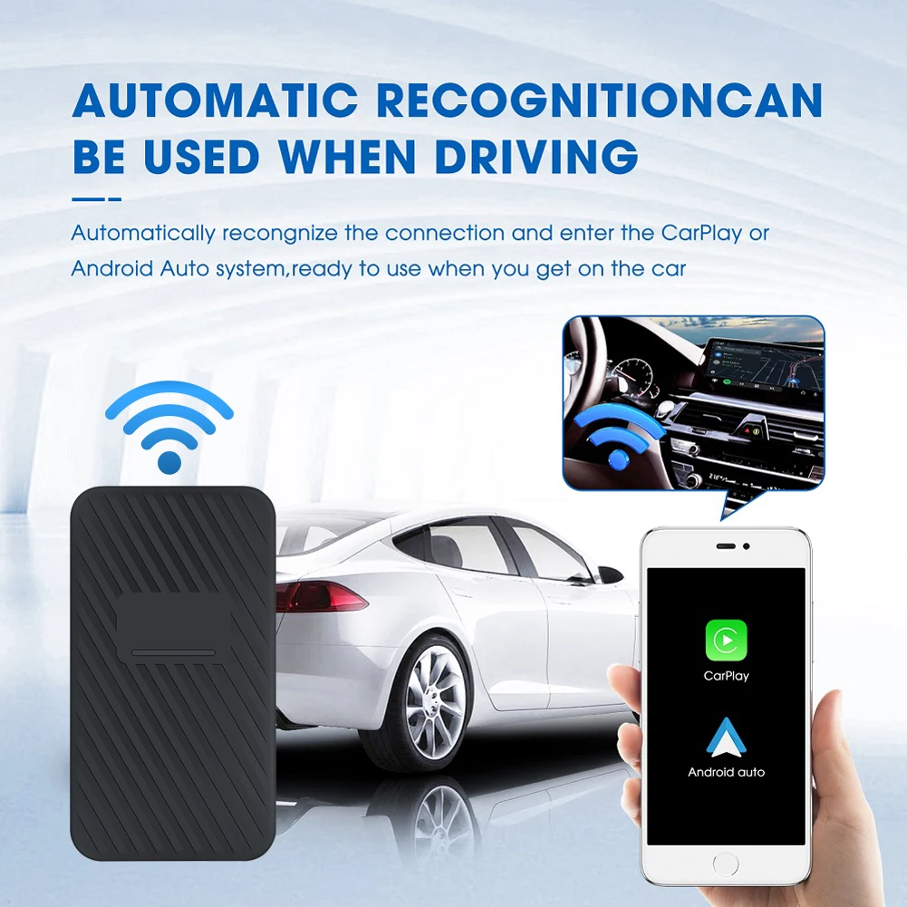 Автомобильный AI Box Bluetooth WiFi Carplay Беспроводной Ключ ABS Пластик Carplay Активатор Ключа Четырехъядерный Процессор для Обновления Автомобиля Автозапчасти 3
