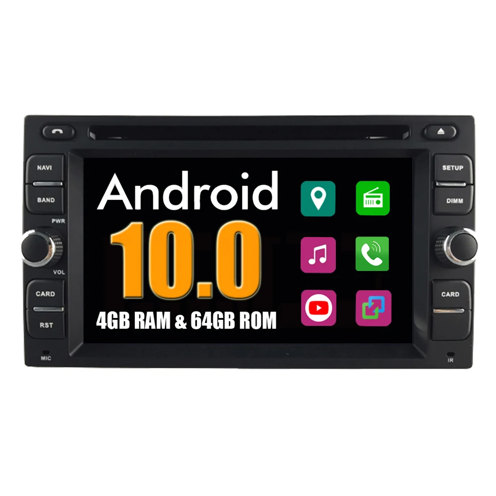 Автомобильный мультимедийный плеер CarPlay для Nissan NV200 2009 - 2012 Android 10 DVD-радио, стерео, GPS-навигация, автомагнитола 0