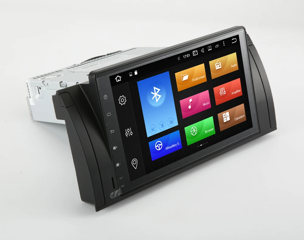 64G ROM 9 дюймов Android 9,0 Автомобильный DVD GPS Навигационный Радиоплеер Стерео Медиа для BMW 5 Серии E39, для BMW X5 Серии E53 1