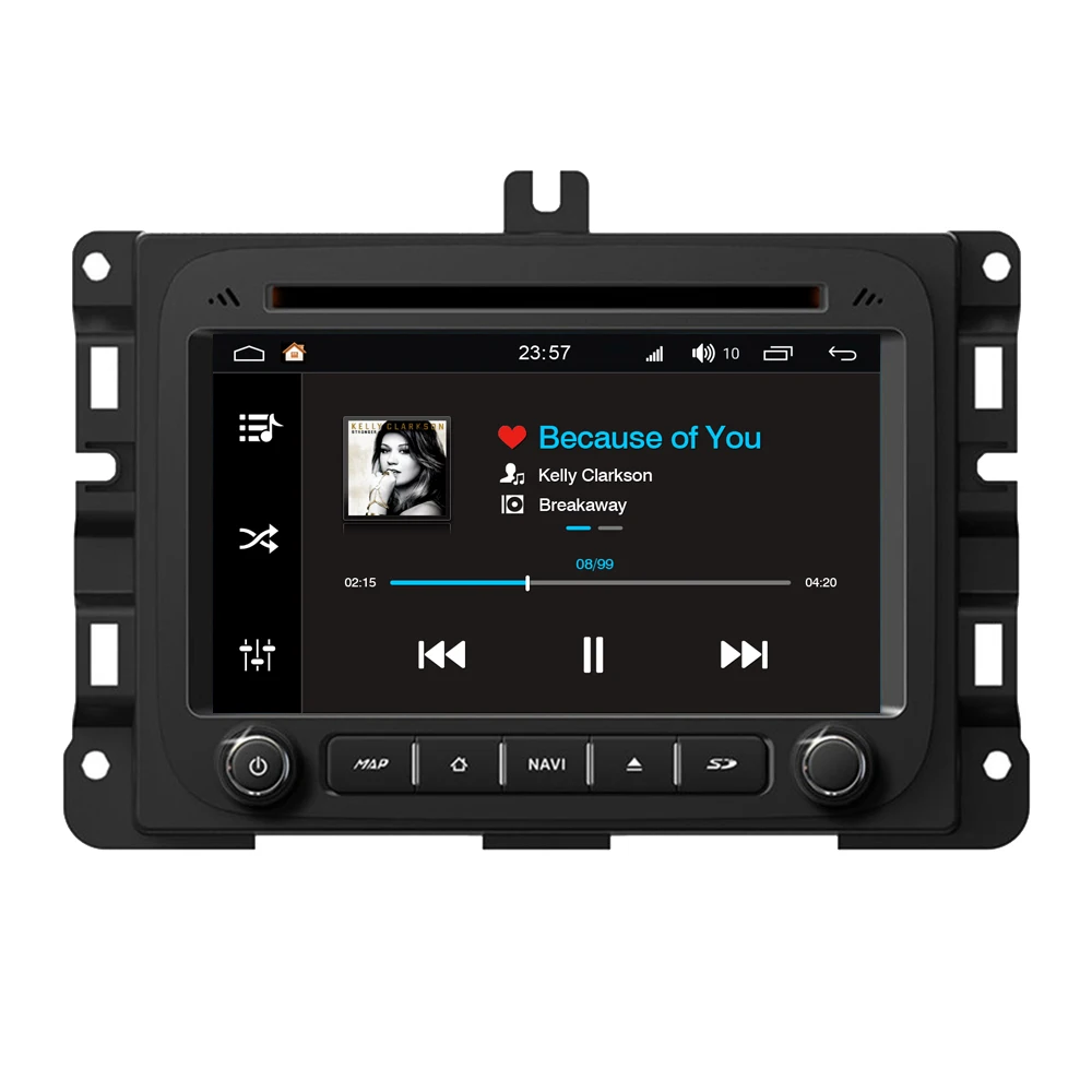 Автомобильный мультимедийный плеер RoverOne S200 Android 8.0 для Dodge RAM 1500 2500 3500 Авторадио DVD Радио Стерео GPS Навигация Bluetooth 1