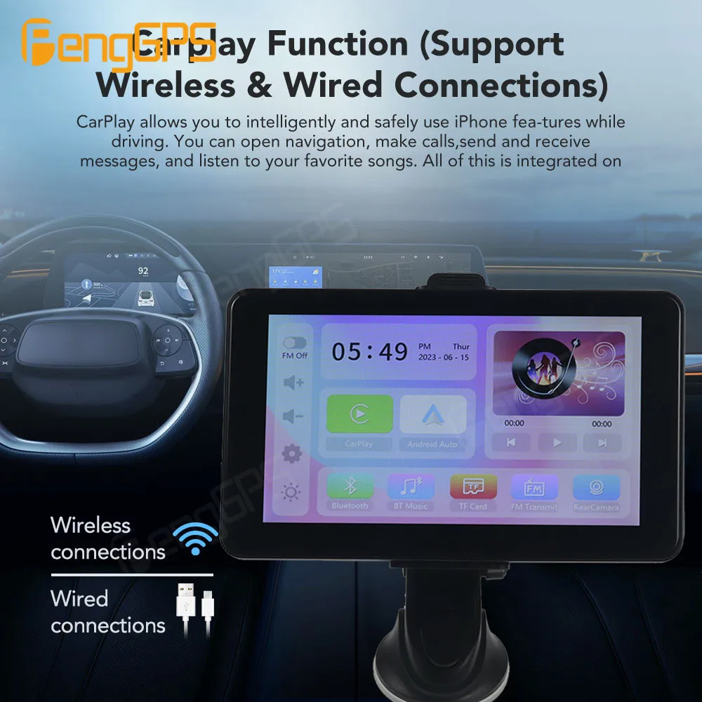 Универсальное автомобильное радио 1 din, стерео, Android Carplay, Автоматическая навигация, 7-дюймовый выдвижной экран, мультимедийный видеоплеер 1 Din Android 12 0