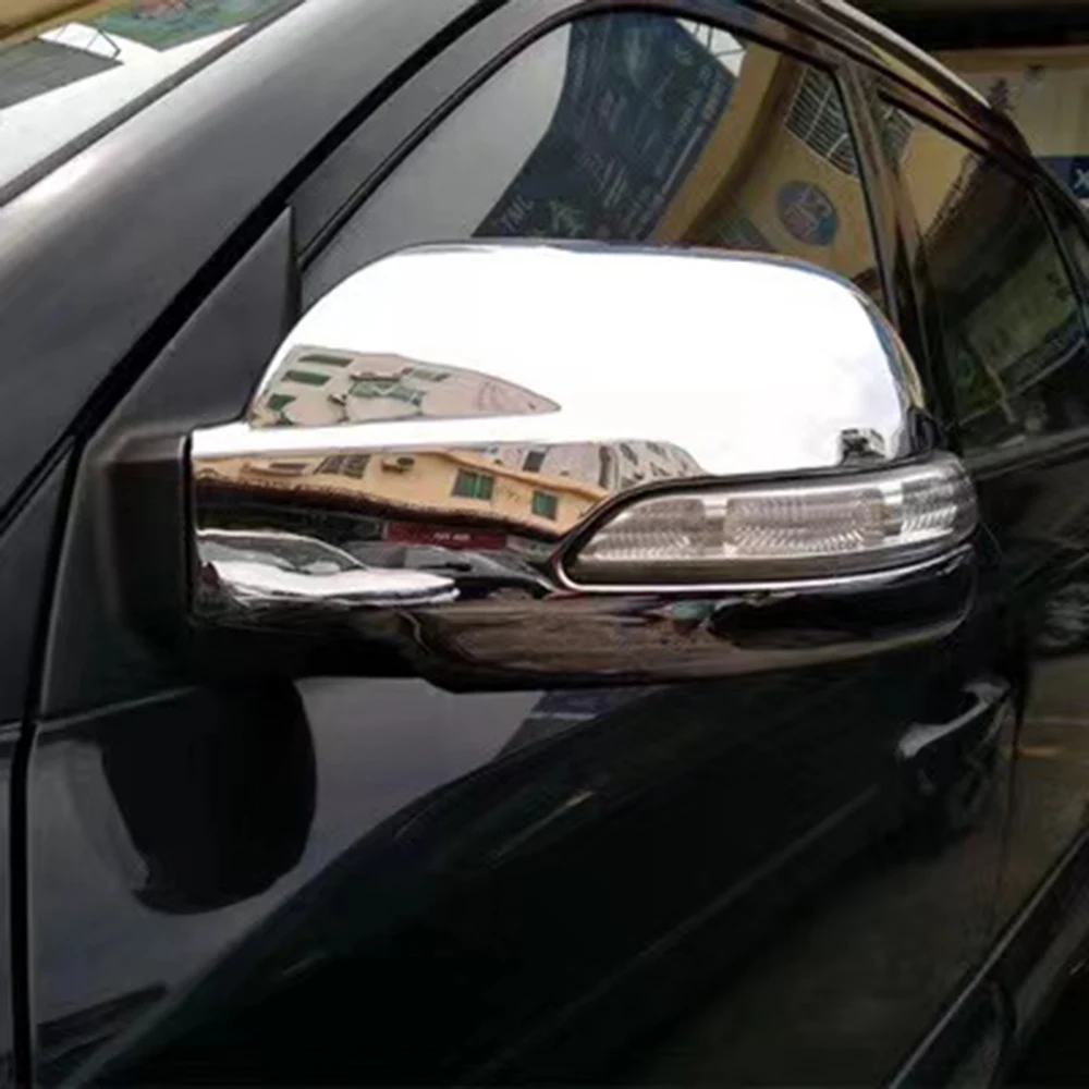 Автомобильные аксессуары Декоративная крышка зеркала заднего вида ABS Хромированная рамка крышки зеркала боковой двери для Hyundai Tucson с 2005 по 2014 год 2