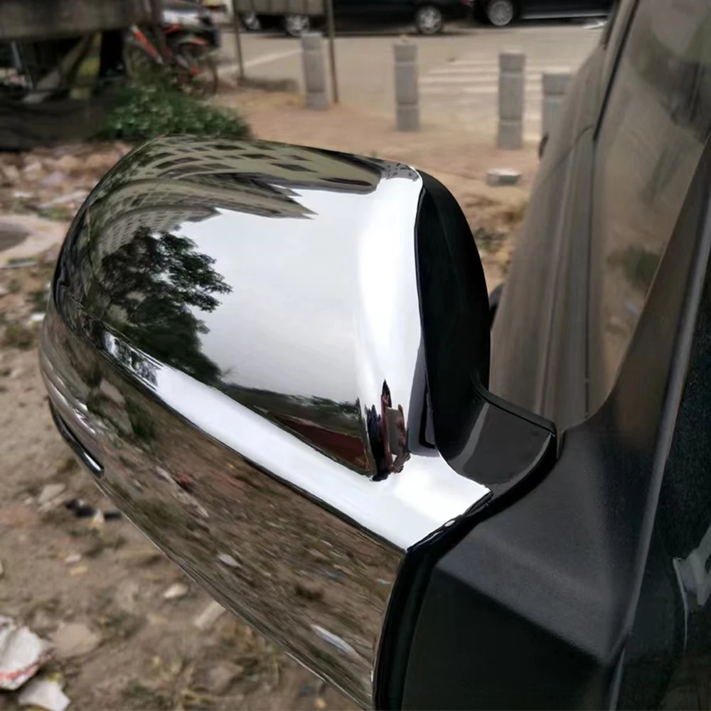 Автомобильные аксессуары Декоративная крышка зеркала заднего вида ABS Хромированная рамка крышки зеркала боковой двери для Hyundai Tucson с 2005 по 2014 год 4