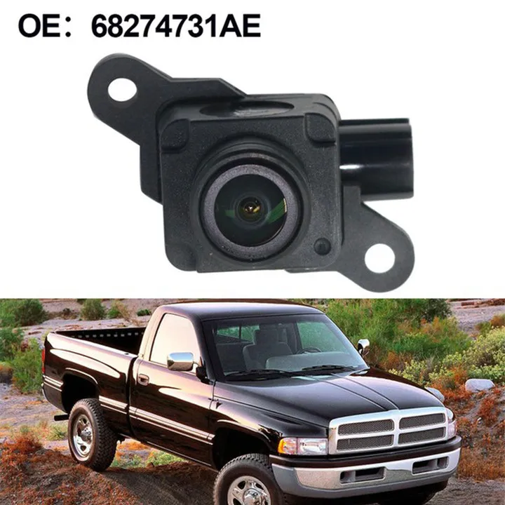 Камера заднего вида автомобиля 68274731AE для Dodge Ram Резервная камера заднего вида за 1500 2500 3500 для Classic 2019-2022 Водонепроницаемая 1