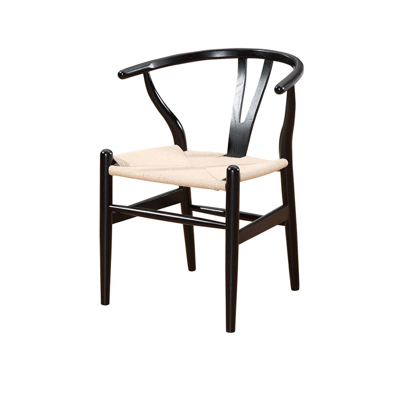 Деревянный Эргономичный Обеденный стул С дизайнерской гардеробной Индивидуальный Обеденный стул для парикмахерской Eettafel Садовая мебель GG 1