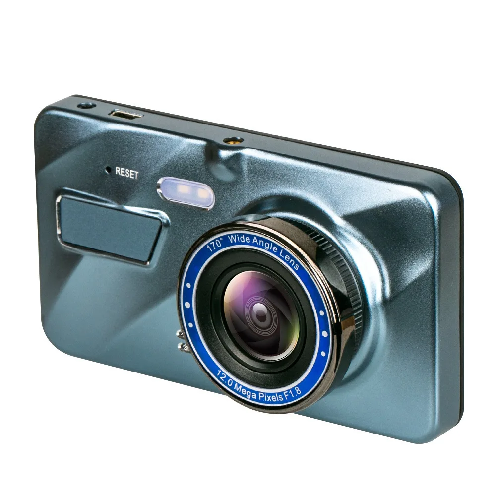 2-объективная видеорегистраторная камера 1080P, камера переднего и заднего вида, камера ночного видения HD для вождения автомобиля, видеорегистратор, камера наблюдения за автомобилем 5