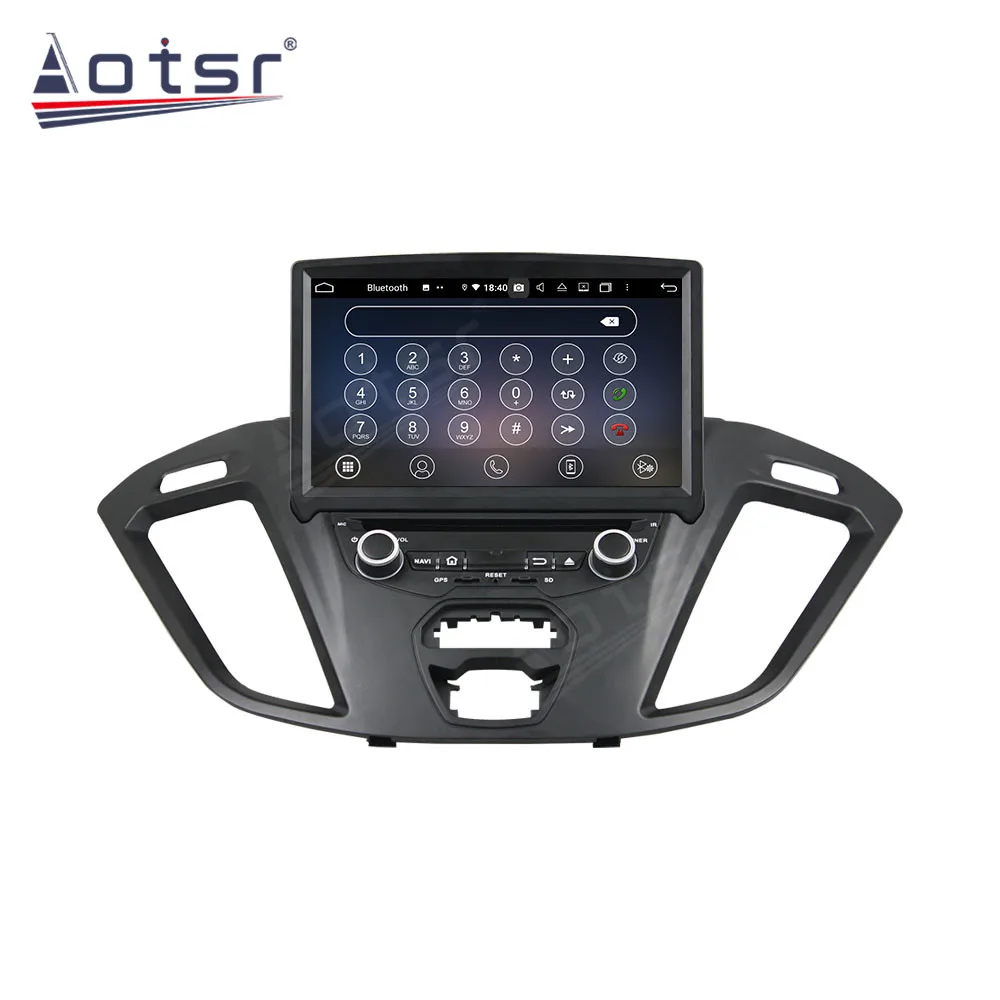 AOTSR 2 Din Автомагнитола Для Ford Transit Custom 2013-2017 Android 10 Плеер Авто Стерео GPS Навигация DSP Авторадио IPS Блок 2