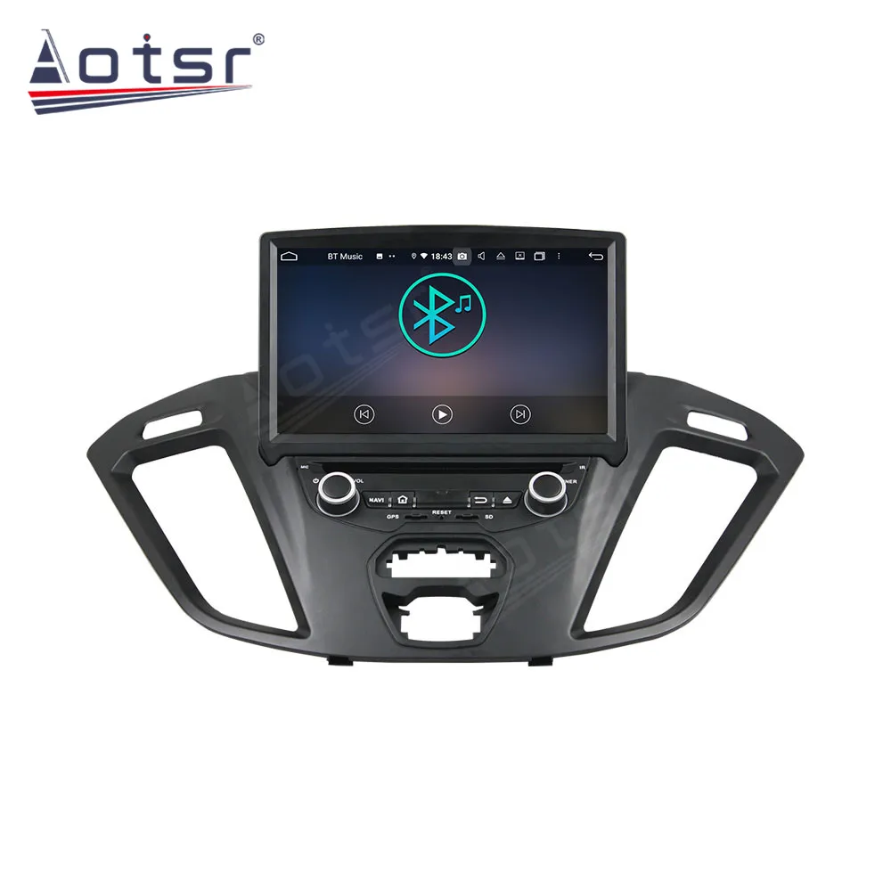 AOTSR 2 Din Автомагнитола Для Ford Transit Custom 2013-2017 Android 10 Плеер Авто Стерео GPS Навигация DSP Авторадио IPS Блок 3