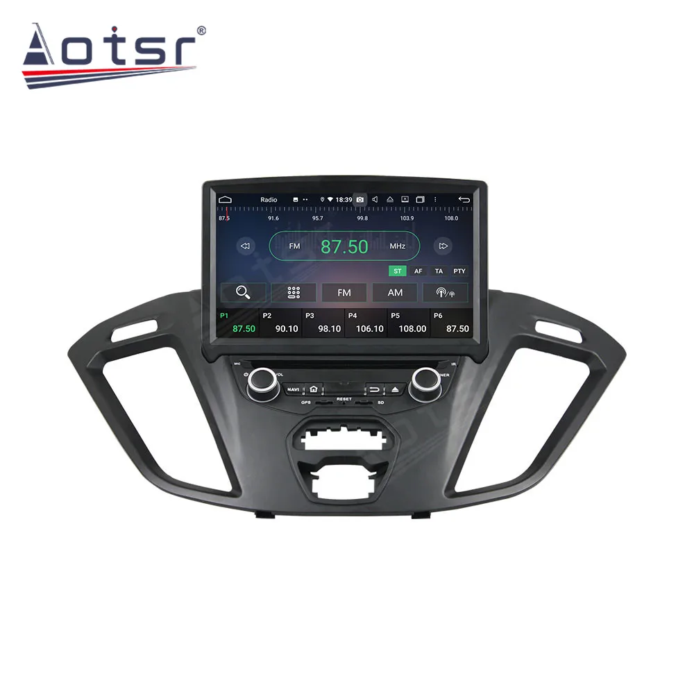 AOTSR 2 Din Автомагнитола Для Ford Transit Custom 2013-2017 Android 10 Плеер Авто Стерео GPS Навигация DSP Авторадио IPS Блок 4