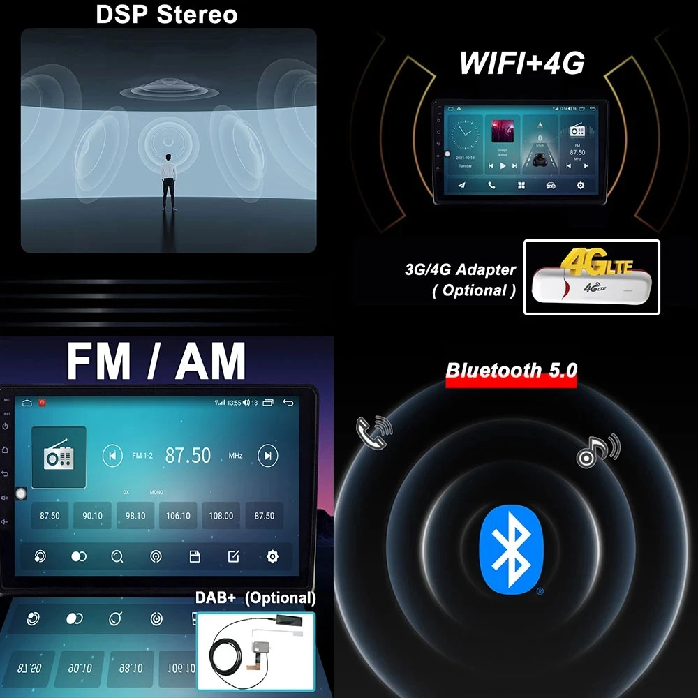 QLED Экран Android 13 Для Chery Jetour X70 X70M 2018-2021 Автомобильный Радиоприемник Мультимедийная Навигация Стерео Головное Устройство 360 камера DSP GPS 4