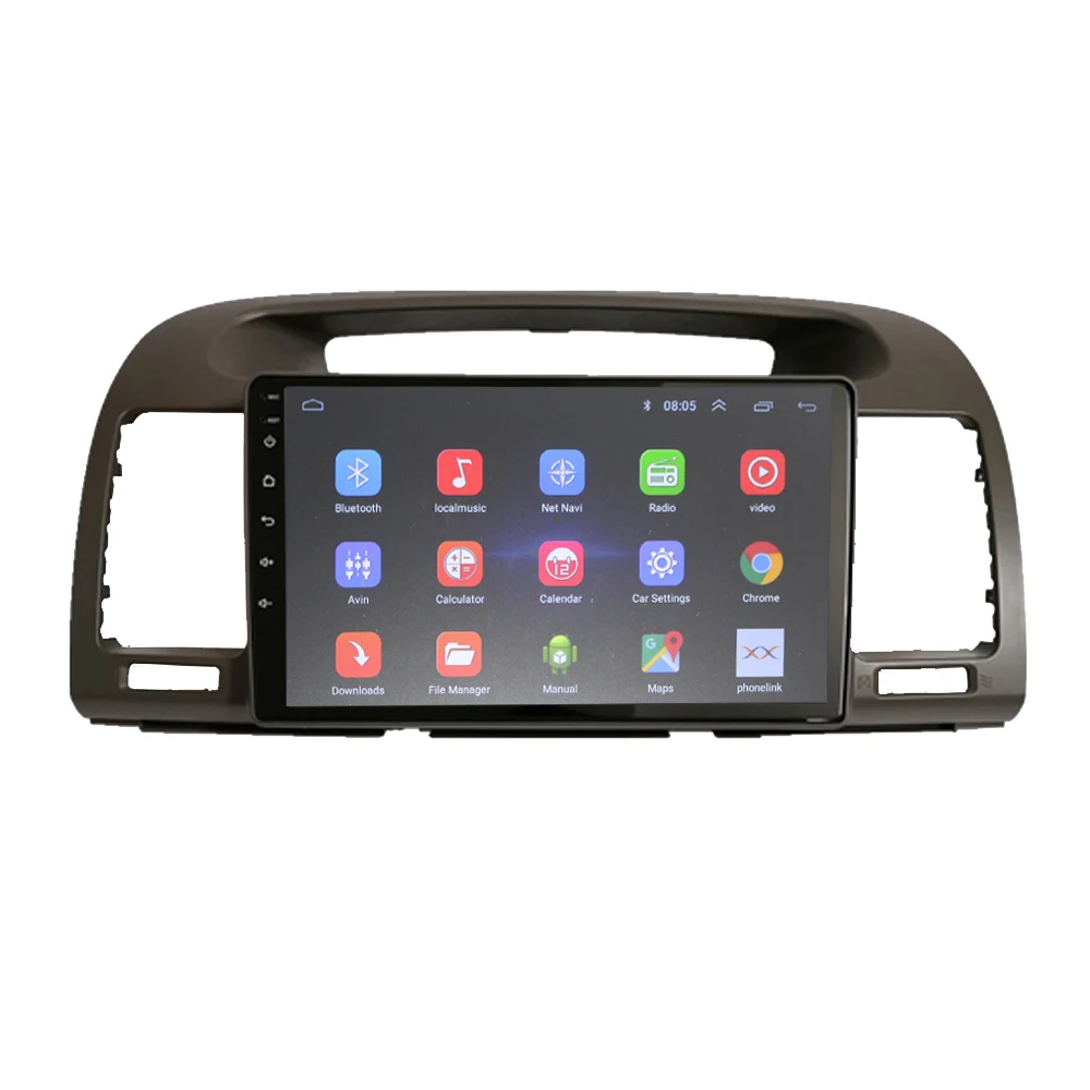 Android 10 2 din автомобильный радиоприемник автомобильный стерео для Toyota Camry 2002-2006 авторадио автомобильный аудио 2G + 32G 4G интернет автомагнитола 1